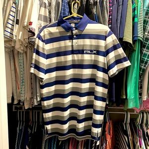 RLX golf polo with tour embroidery